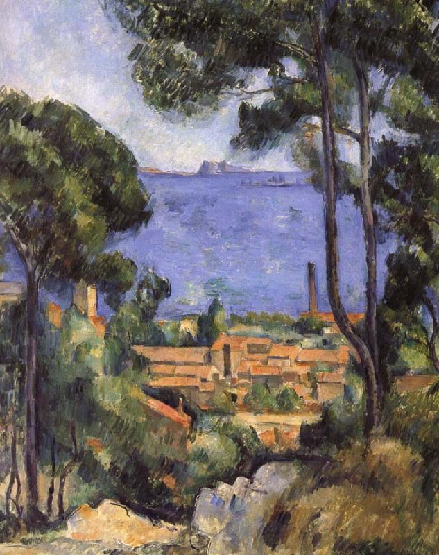 Paul Cezanne seaside scenery Norge oil painting art